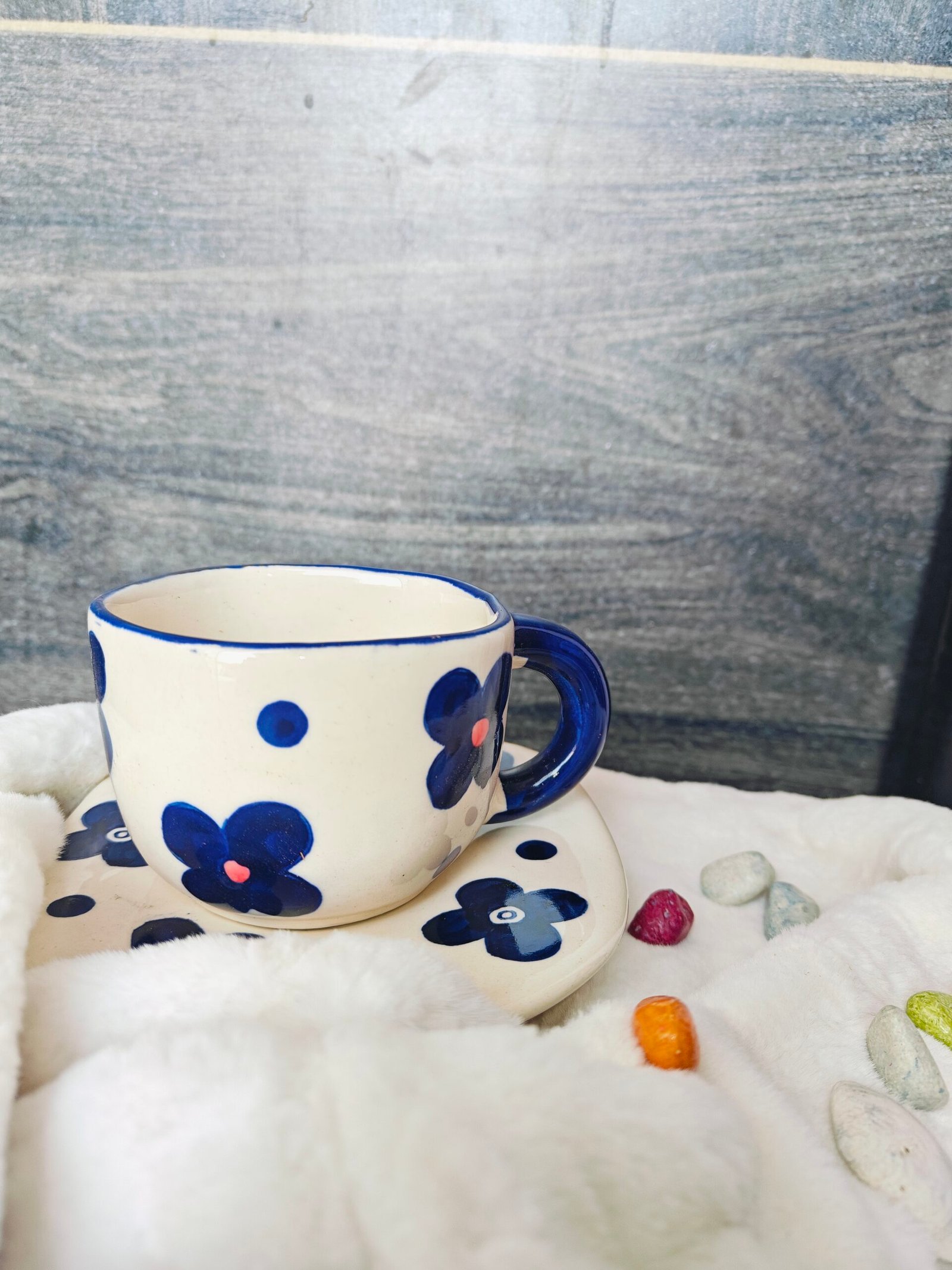 Coffee mug with Flower