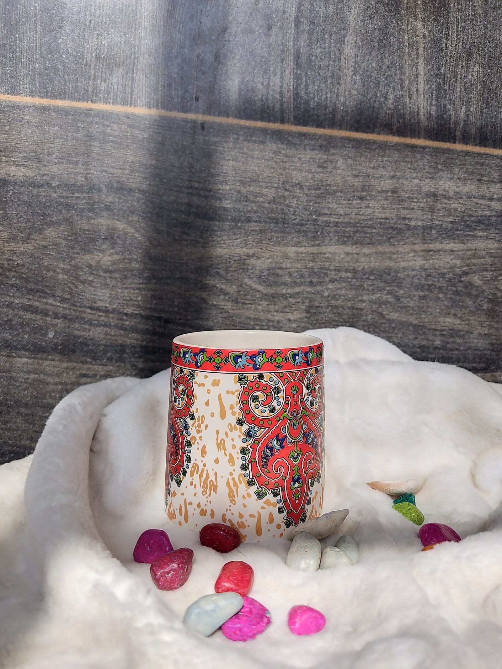 Handprinted Ceramic Mug - 300ml